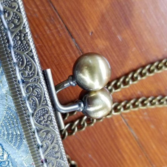 Gorgeous Blue Clutch/Mini Purse - Picture 2 of 8